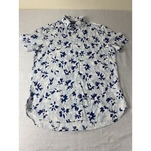 Tommy‎ Hilfiger Men's Floral Short Sleeve Shirt Size M